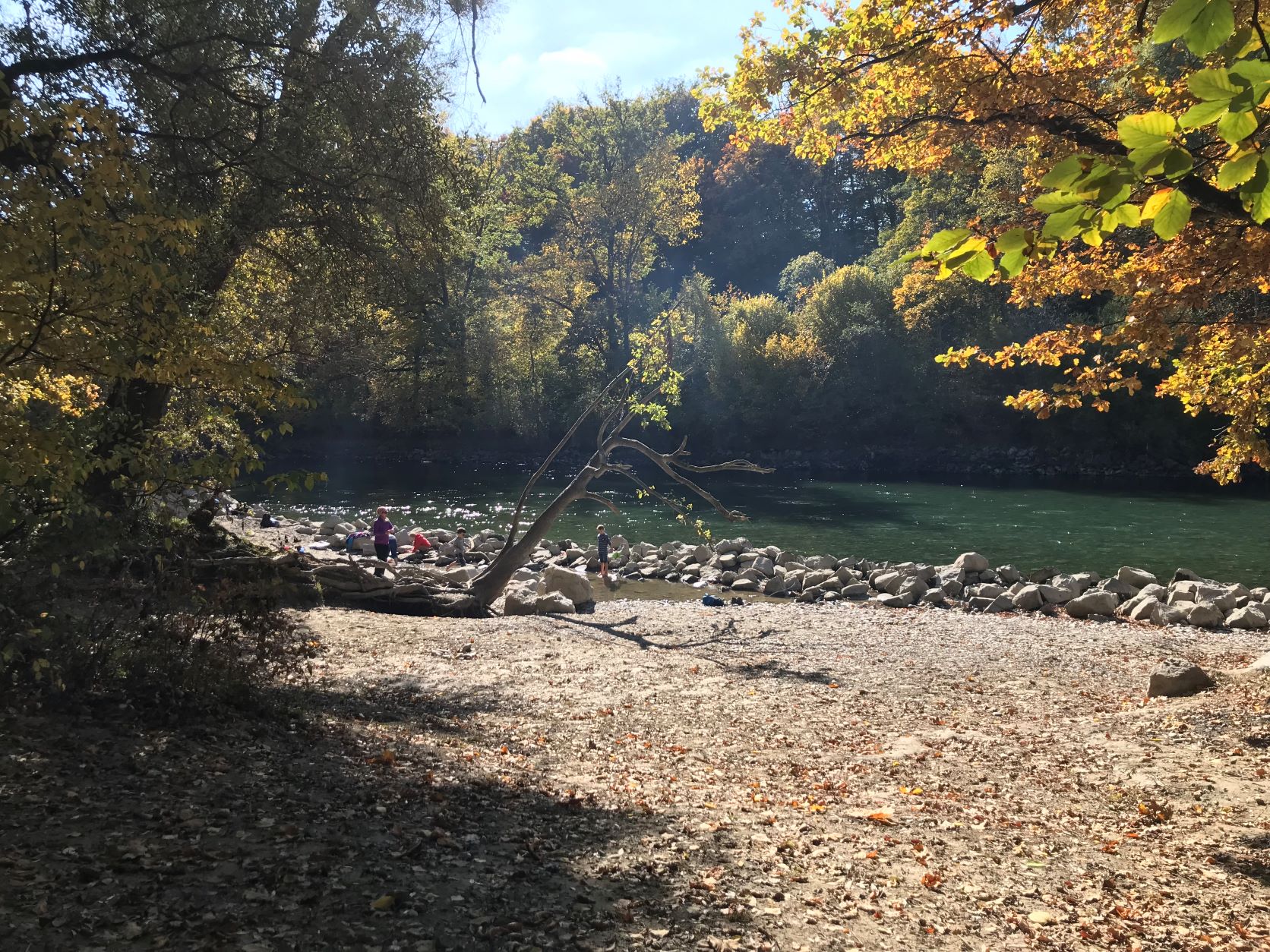 Aaare - Wasserbauplan Elfenau Nessleren, Copyright Tiefbauamt des Kantons Bern