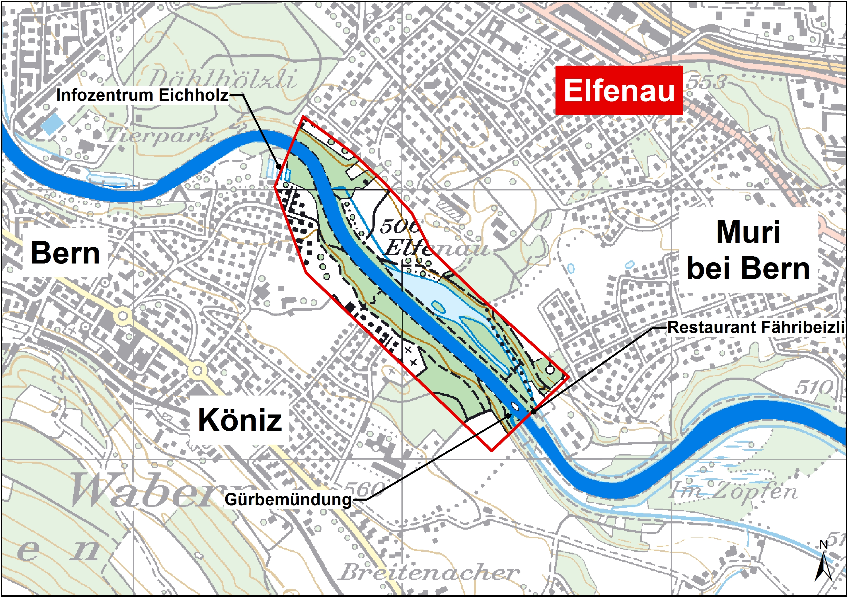 Aare Mittelland Elfenau / Nessleren