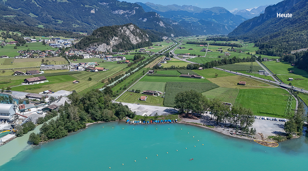 Wasserbauplan Hasliaare Aareschlucht - Brienzersee; Tiefbauamt des Kantons Bern